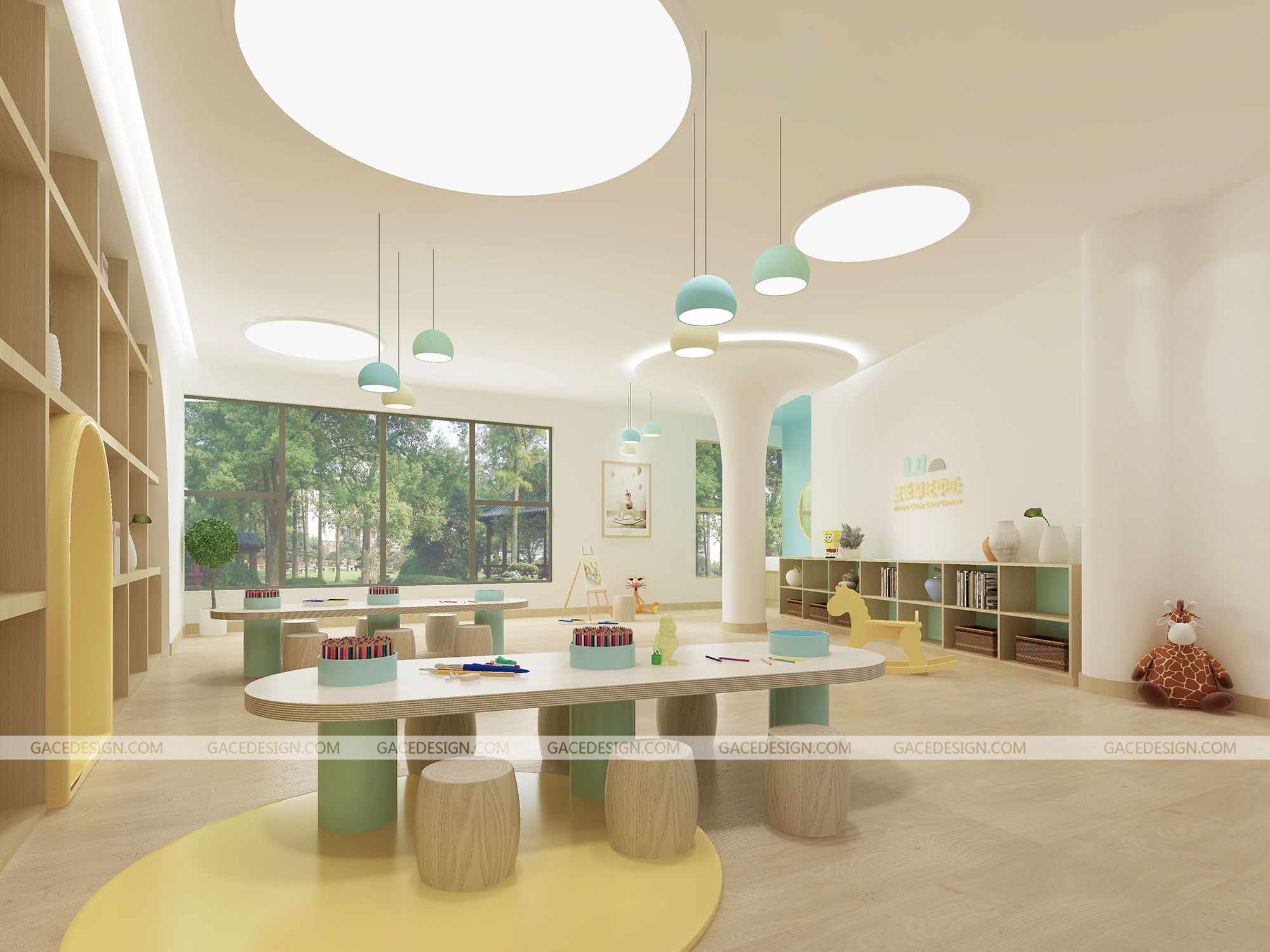 幼兒園室內(nèi)設(shè)計(jì)有哪些技巧？